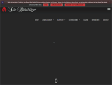 Tablet Screenshot of die-bloechliger.de